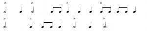 ritmo metrico ternario