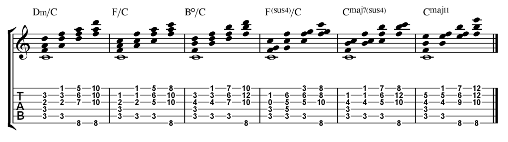 Ionian-harmonization